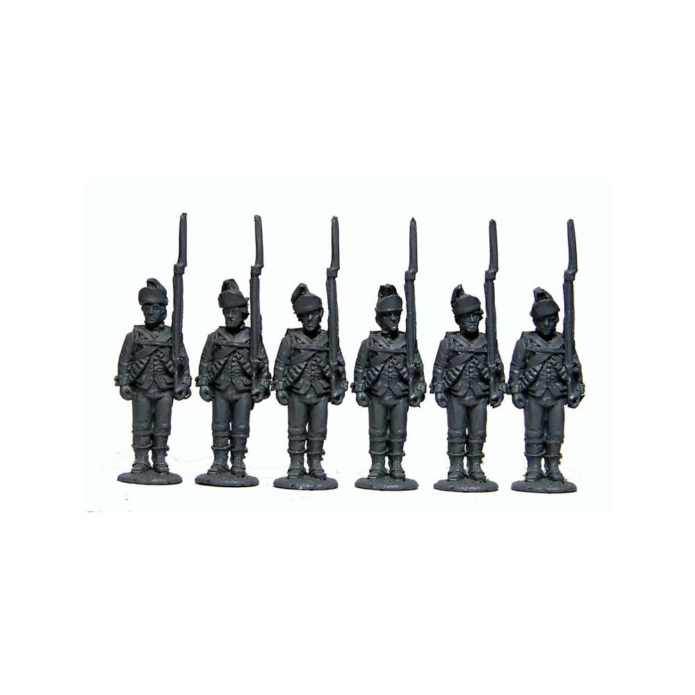 British Infantry standing