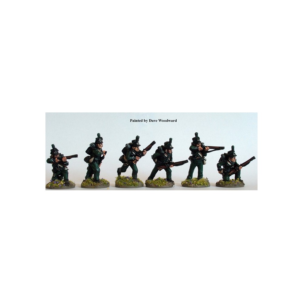 British 95th Riflemen skirmishing