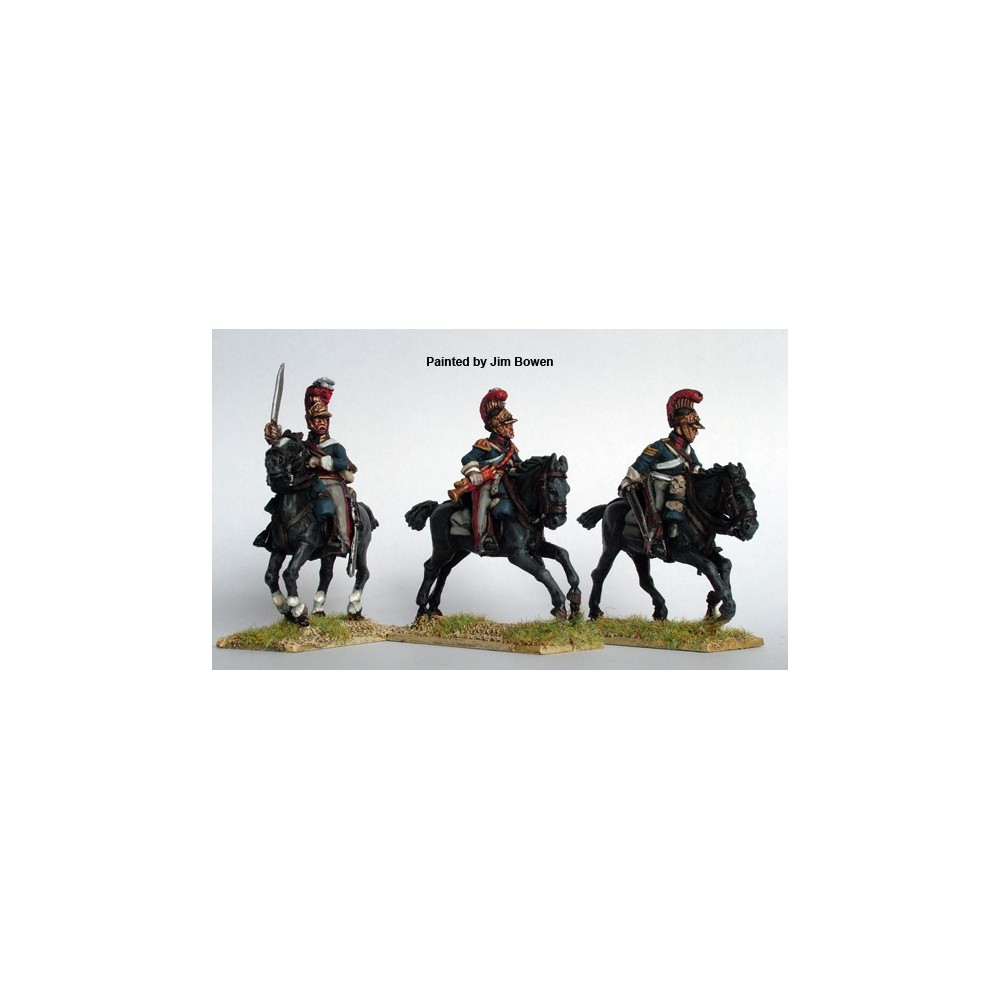 British Household Cavalry command galloping