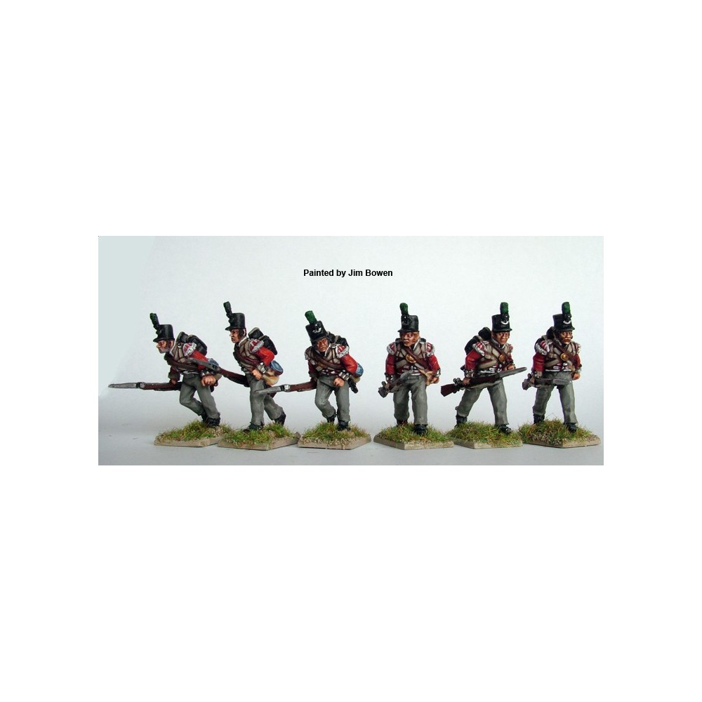 British Light Infantry advancing