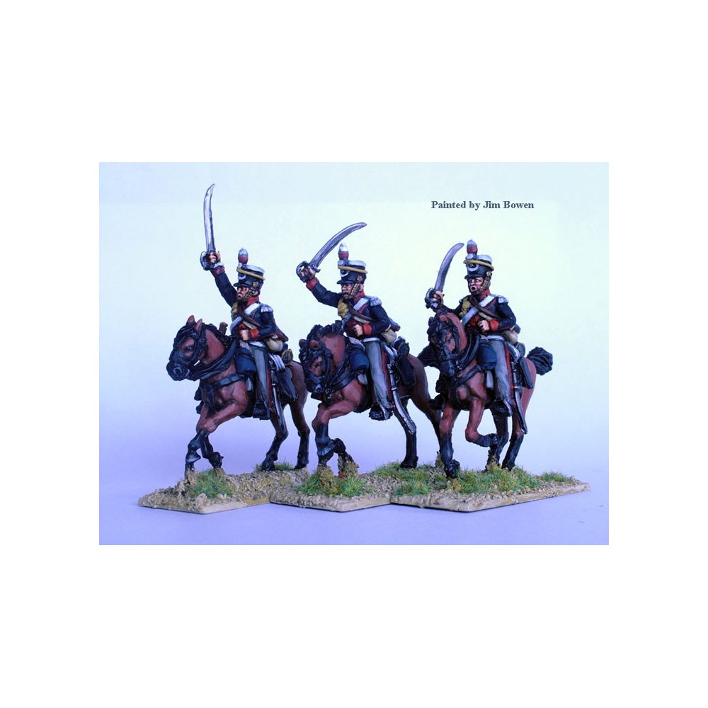 British Light Dragoons charging