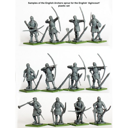 Perry Miniatures - Agincourt The English Army 1415-1429 (Plastic) – Gap  Games