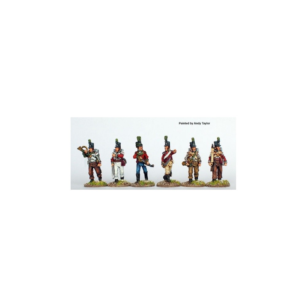 Light Infantry command marching 1808-14