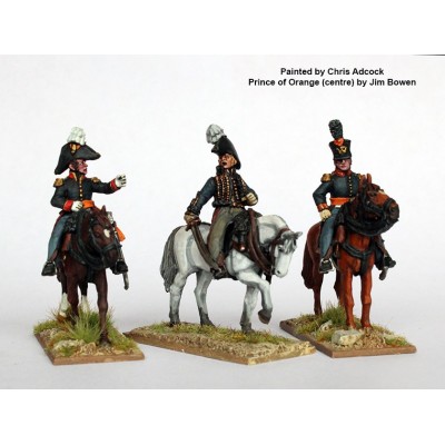 Prince William of Orange and Staff (General Chasse and ADC