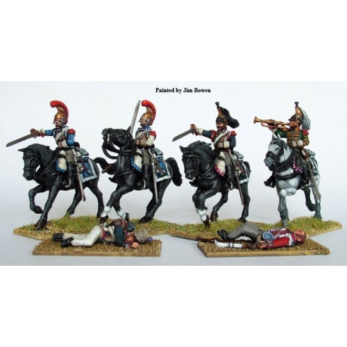 Hard Plastic Heavy Cavalry box set