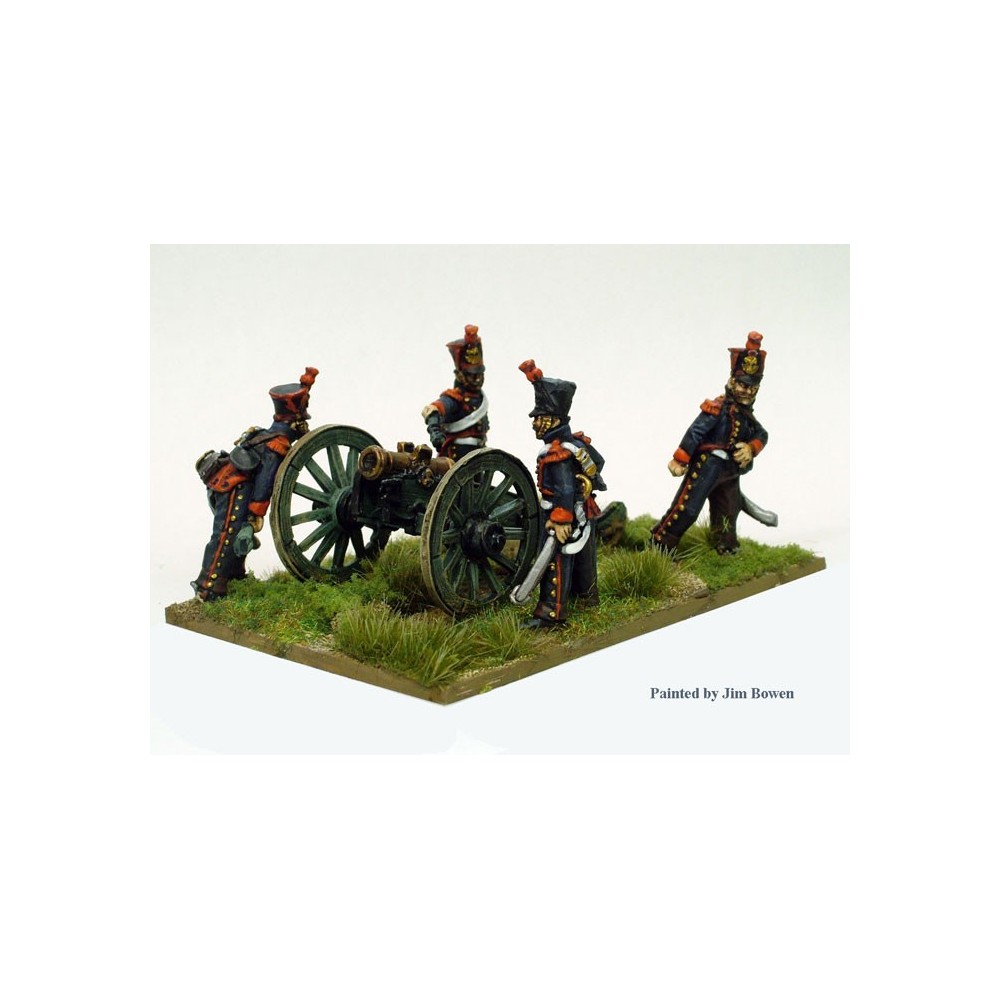 Line Horse Artillery Firing 5.5in. Howitzer