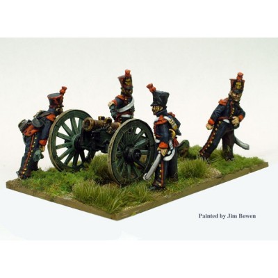 Line Horse Artillery Firing 5.5in. Howitzer