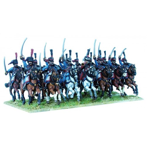 Plastic French Napoleonic Hussar box set