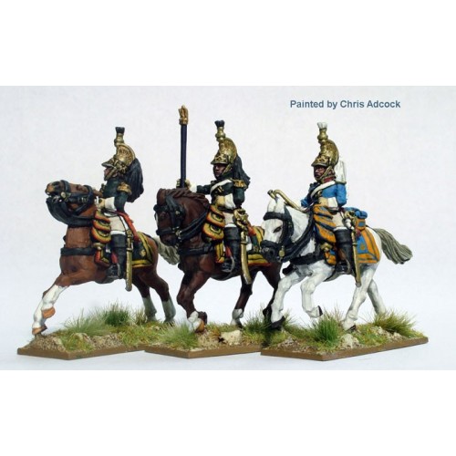 Dragoons of the Imperial Guard command in campaign dress