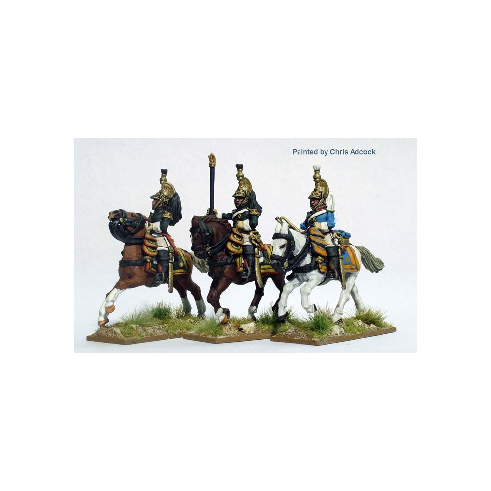 Dragoons of the Imperial Guard command in campaign dress