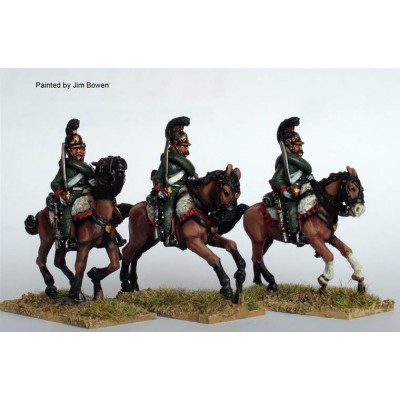 1 st Chasseurs a Cheval galloping