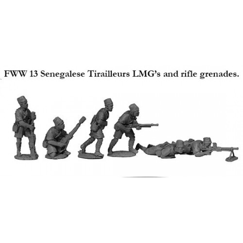 Senegalese Tirailleur LMG's