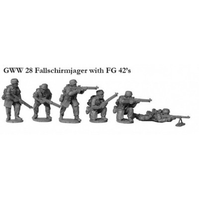 Fallschirmjagers with FG 42's