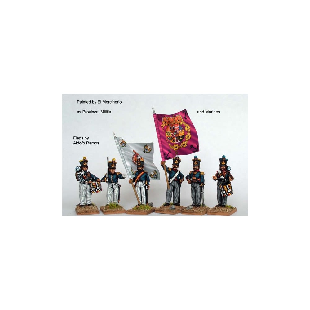 Infantry command standing