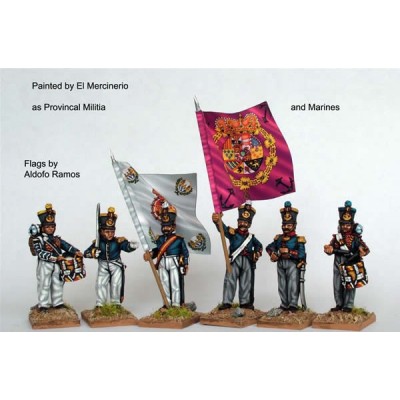 Infantry command standing