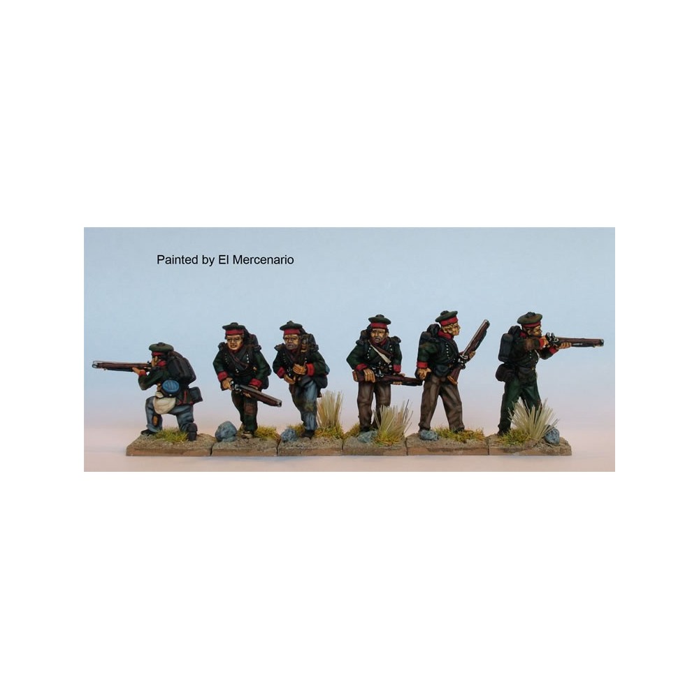 BAL Riflemen skirmishing