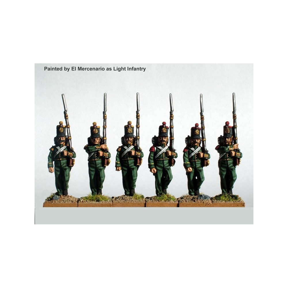 Infantry marching flank companies