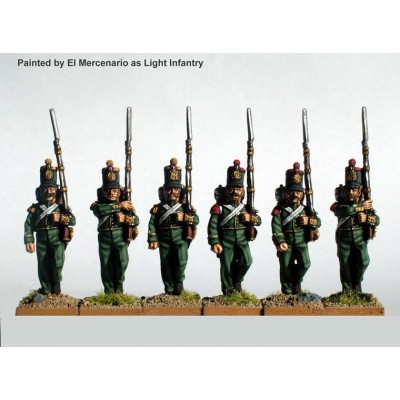 Infantry marching flank companies