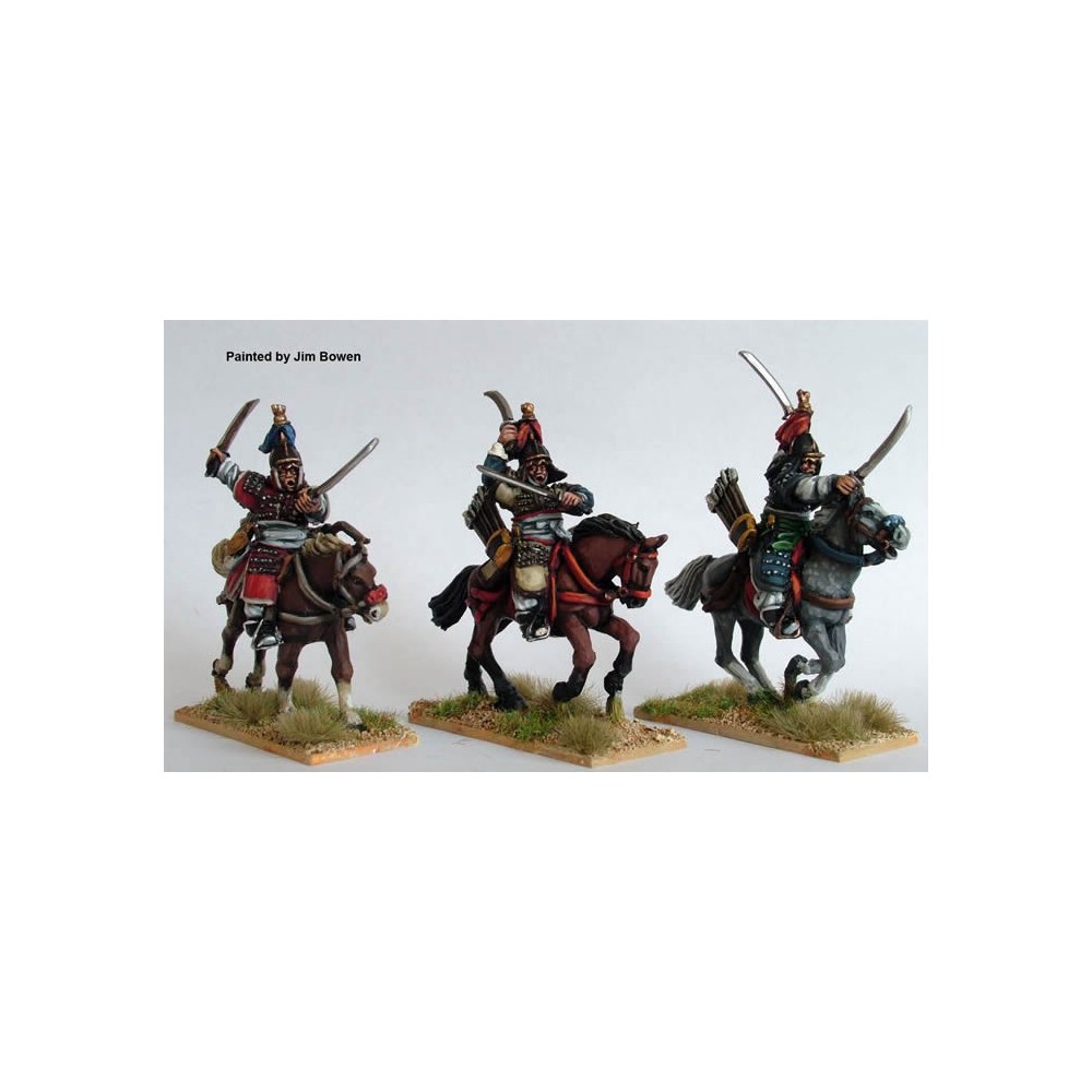 Heavy Cavalry attacking with twin swords