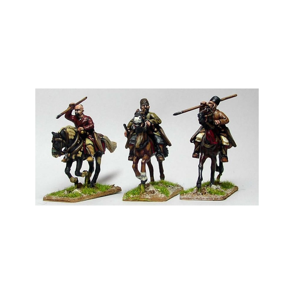 Turcoman horse archers with javelins