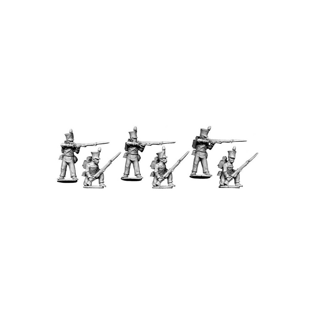 Line infantry firing line