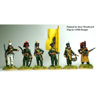 1st Nassau-Usingen regTÉ command standing