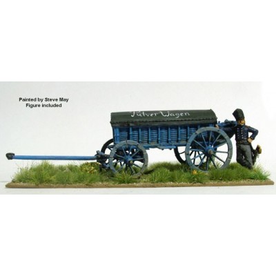 Four wheeled Powder wagon