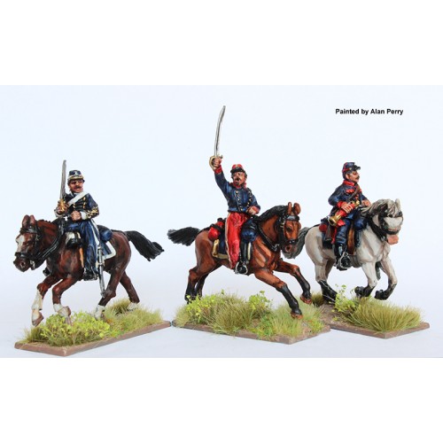 Argentine Cavalry command galloping