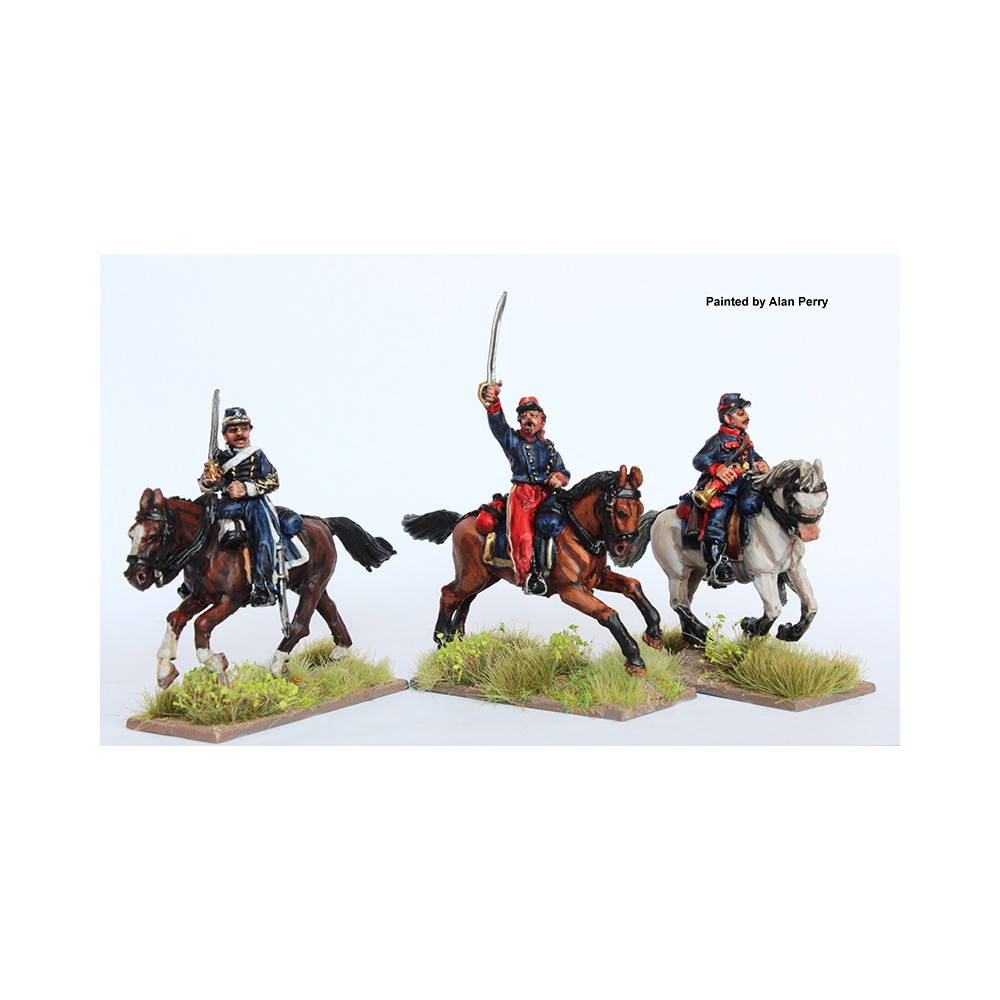 Argentine Cavalry command galloping