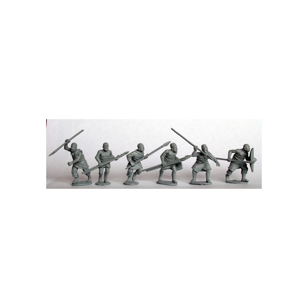 Nile Arab spearmen advancing/attacking