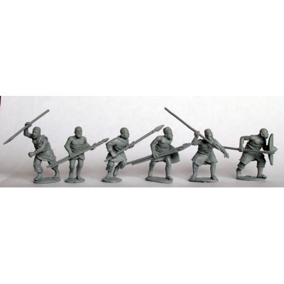 Nile Arab spearmen advancing/attacking