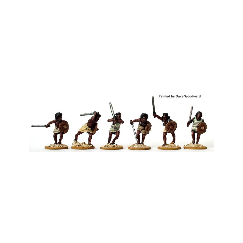 Beja Swordsmen charging