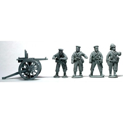 Gardner Gun and Naval Brigade crew