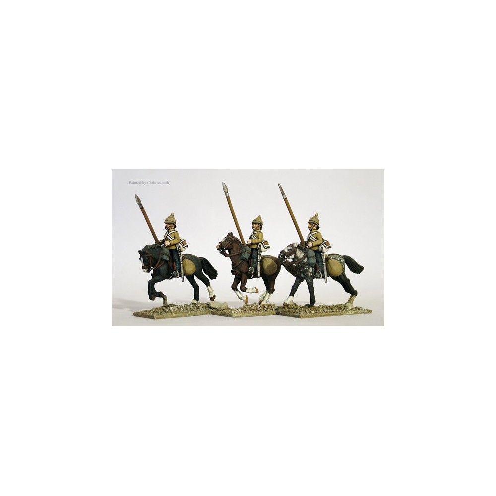 10th Hussars with improvised lances