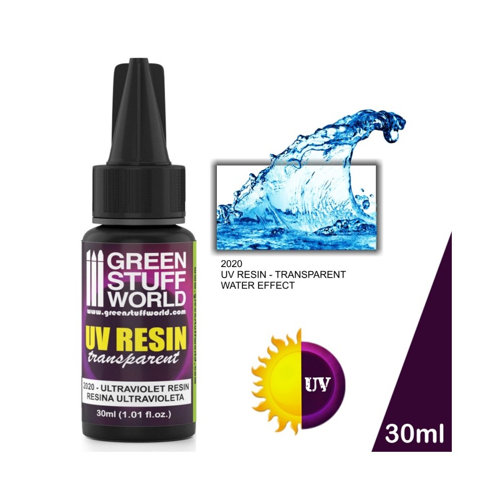 Resina UV 100ml - Efecto Agua