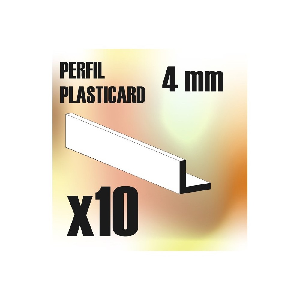 Perfil Plasticard ANGULO-L 4mm