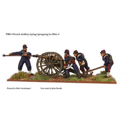 French artillery laying/sponging La Hitte 4