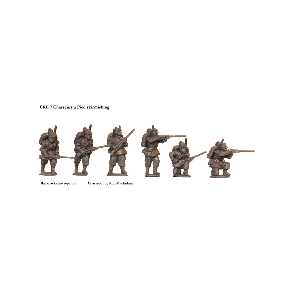 French Chasseurs a Pied skirmishing