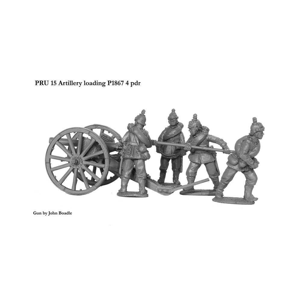 Artillery loading P1867 4pdr