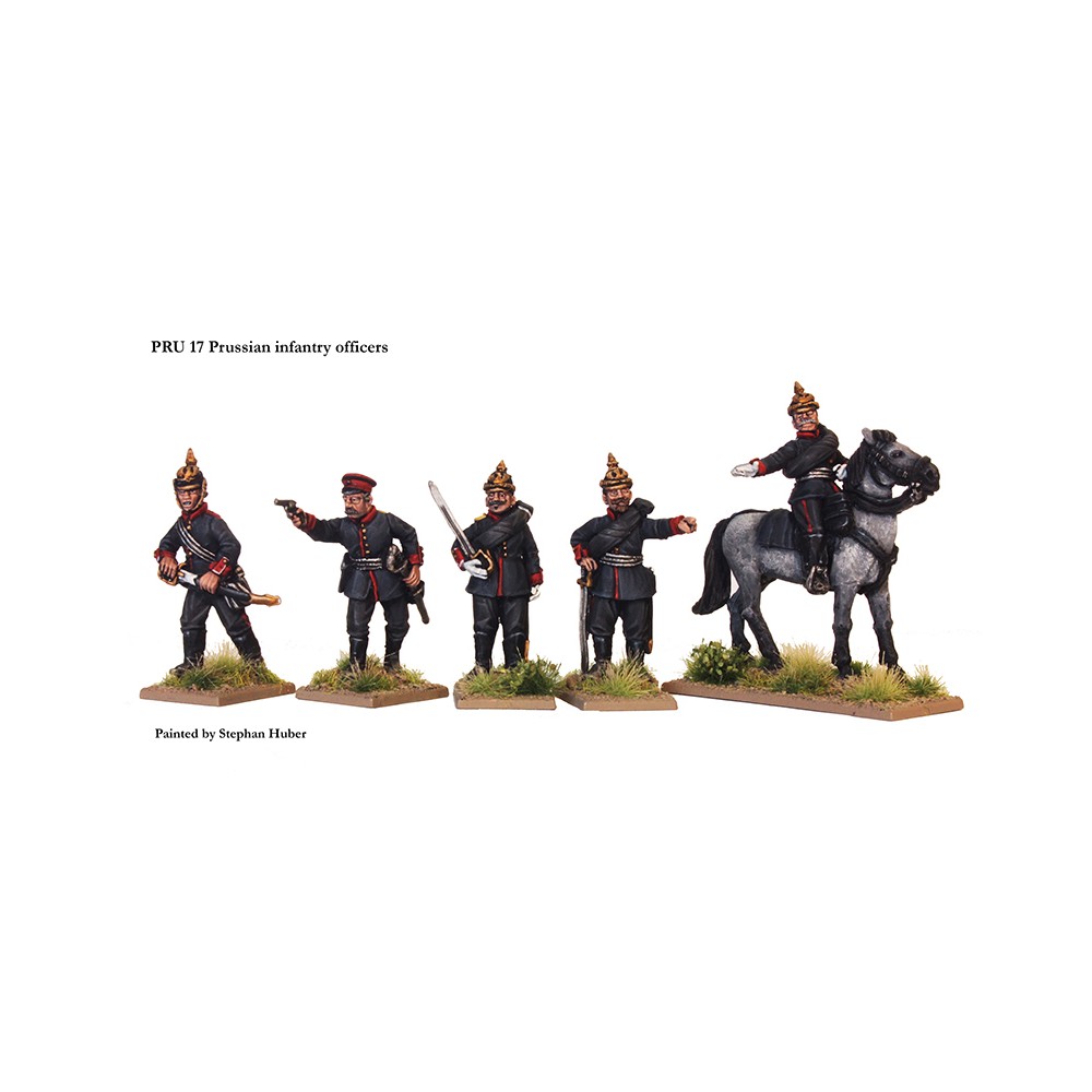 Prussian Infantry officers