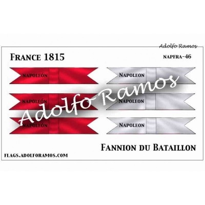 Fannion du Bataillon 1815