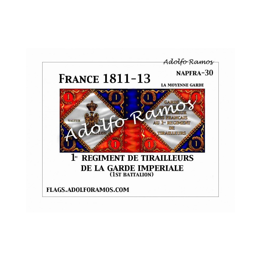 1er Regimiento de Tirailleurs de la Guardia 1811-13