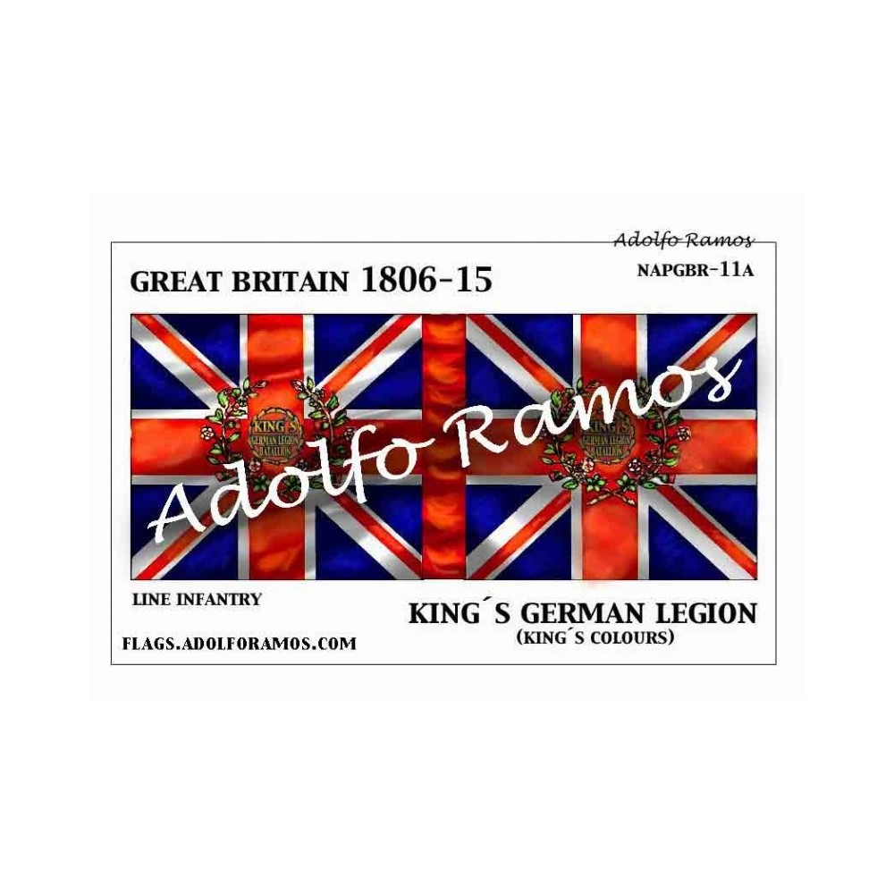 King´s German Legion 1806-15 (Kings Colours)