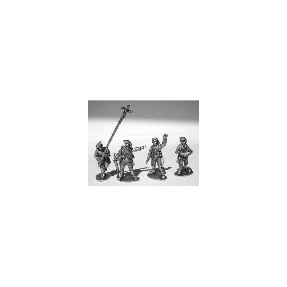 Carlist Requetes command 2xofficers