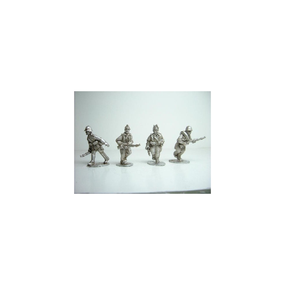 Nationalist Infantry Rifles Advancing