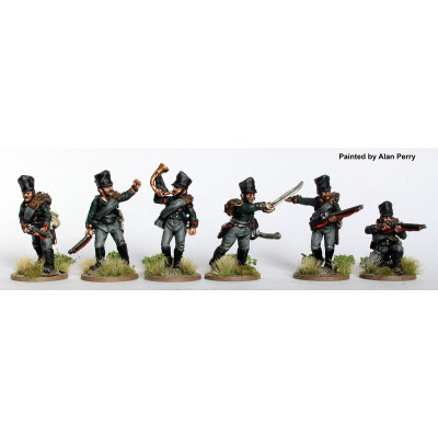 Prussian Jäger command skirmishing.