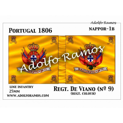 Regimiento de Viaño (nº 9) (Regiment Colours)