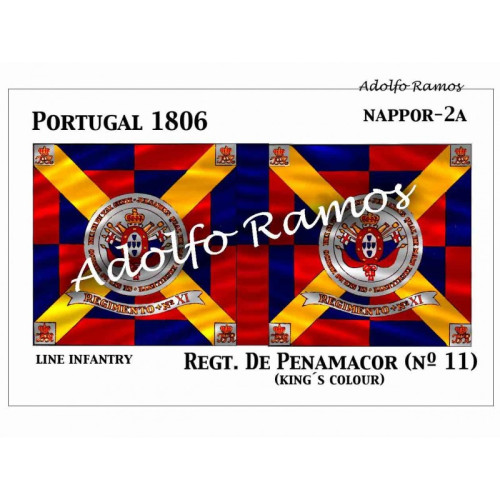 Regimiento de Penamacor (nº11) (King s Colours)