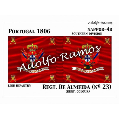 Regimiento de Almeida (nº23) (Regiment Colours)