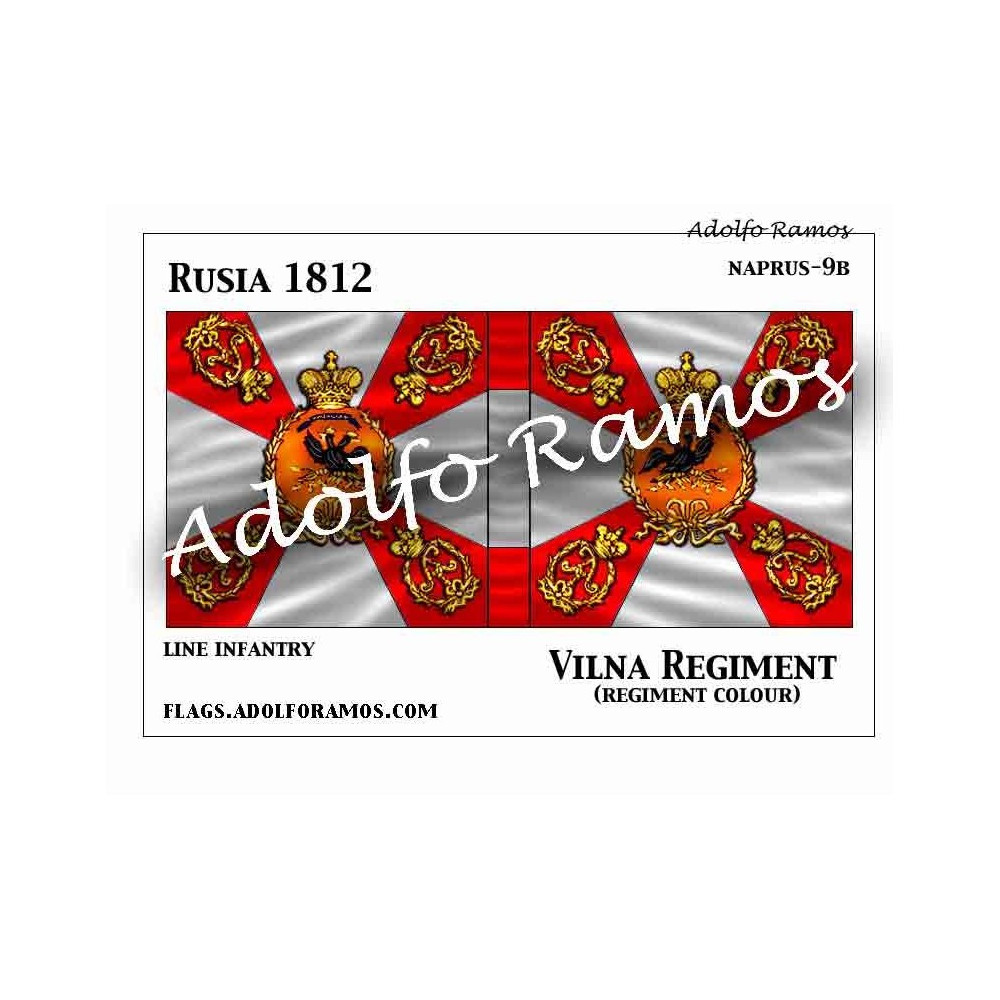 Vilna Regiment (Regiment colours)